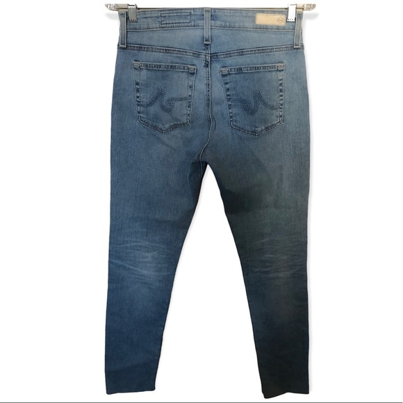 AG Adriano Goldschmied Farrah Skinny Ankle raw hem jeans - Picture 7 of 10
